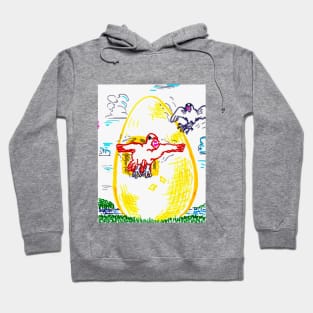 Leaving The Egg Hoodie